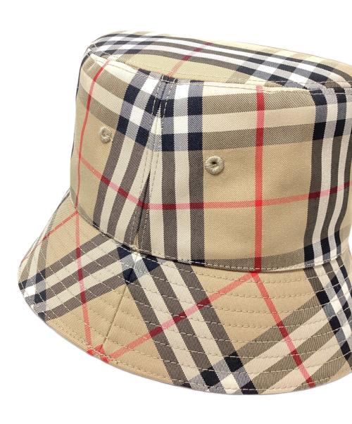 BURBERRY（バーバリー）BURBERRY (バーバリー) ノヴァチェックハット ベージュ サイズ:Lの古着・服飾アイテム