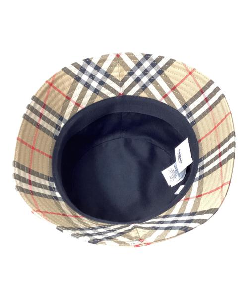 BURBERRY（バーバリー）BURBERRY (バーバリー) ノヴァチェックハット ベージュ サイズ:Lの古着・服飾アイテム