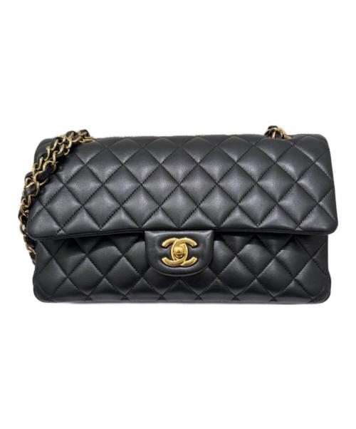 CHANEL（シャネル）CHANEL (シャネル) マトラッセ 25/ラムスキン ブラック×ゴールド サイズ:25の古着・服飾アイテム