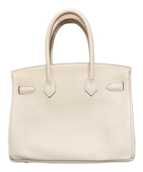 HERMES（エルメス）HERMES (エルメス) バーキン 30 クレ シルバー金具 Y刻印:2020年  クレ サイズ:30の古着・服飾アイテム