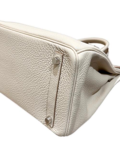 HERMES（エルメス）HERMES (エルメス) バーキン 30 クレ シルバー金具 Y刻印:2020年  クレ サイズ:30の古着・服飾アイテム