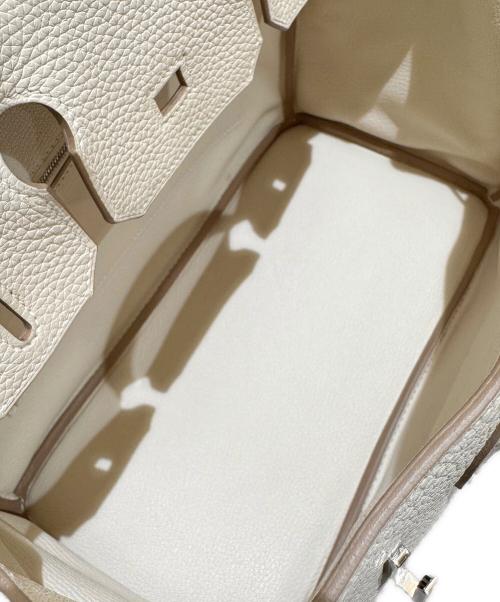 HERMES（エルメス）HERMES (エルメス) バーキン 30 クレ シルバー金具 Y刻印:2020年  クレ サイズ:30の古着・服飾アイテム