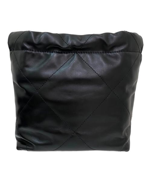 CHANEL（シャネル）CHANEL (シャネル) CHANEL 22 LINE MINI マトラッセ チェーンショルダーバッグ ブラック サイズ:mini/ミニの古着・服飾アイテム