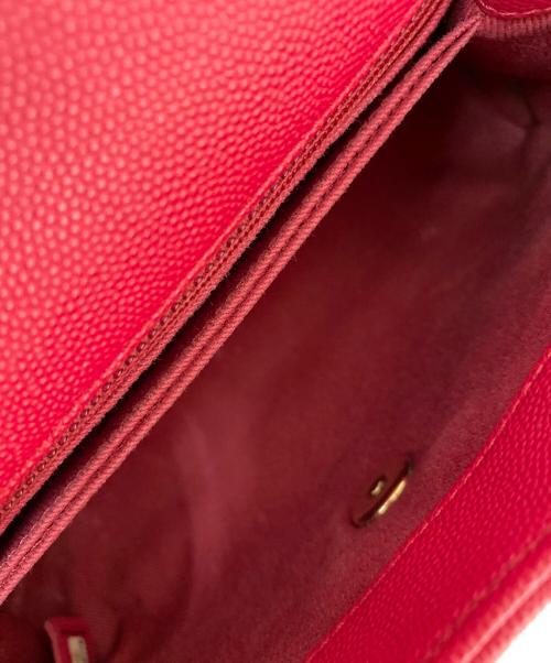CHANEL（シャネル）CHANEL (シャネル) ココハンドル23/2WAYバッグ ピンク サイズ:23の古着・服飾アイテム