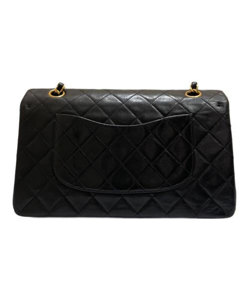 CHANEL（シャネル）CHANEL (シャネル) マトラッセ25/ラムスキン ブラック×ゴールド サイズ:25の古着・服飾アイテム