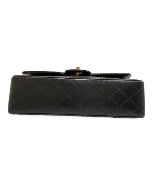CHANEL（シャネル）CHANEL (シャネル) マトラッセ25/ラムスキン ブラック×ゴールド サイズ:25の古着・服飾アイテム