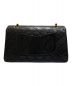 CHANEL (シャネル) マトラッセ25/ラムスキン ブラック×ゴールド サイズ:25：600000円