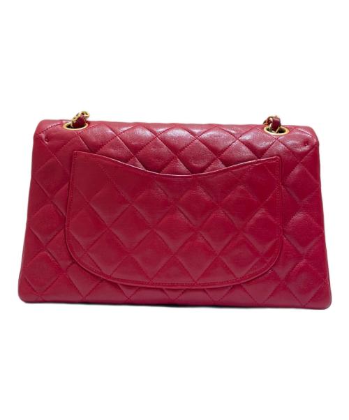 CHANEL（シャネル）CHANEL (シャネル) マトラッセ23/ラムスキン レッド×ゴールド サイズ:23の古着・服飾アイテム