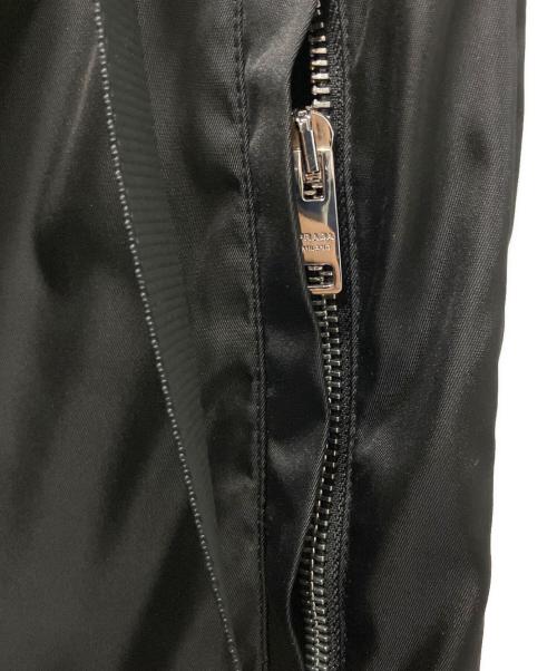 PRADA（プラダ）PRADA (プラダ) ポーチ付 Re Nylon サスペンダーパンツ ブラック サイズ:38の古着・服飾アイテム