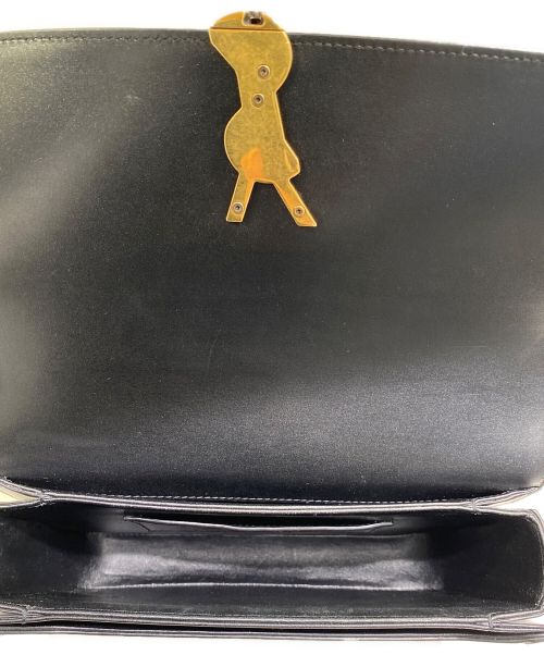 Saint Laurent Paris（サンローランパリ）Saint Laurent Paris (サンローランパリ) ソルフェリーノ ブラック サイズ:ミディアムの古着・服飾アイテム