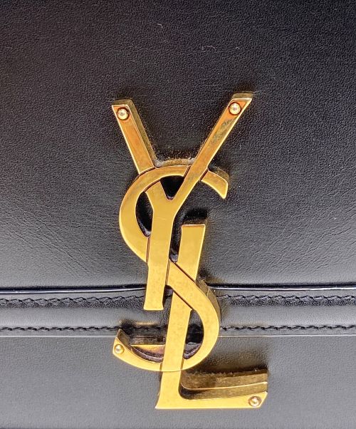 Saint Laurent Paris（サンローランパリ）Saint Laurent Paris (サンローランパリ) ソルフェリーノ ブラック サイズ:ミディアムの古着・服飾アイテム