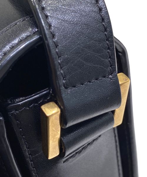 Saint Laurent Paris（サンローランパリ）Saint Laurent Paris (サンローランパリ) ソルフェリーノ ブラック サイズ:ミディアムの古着・服飾アイテム