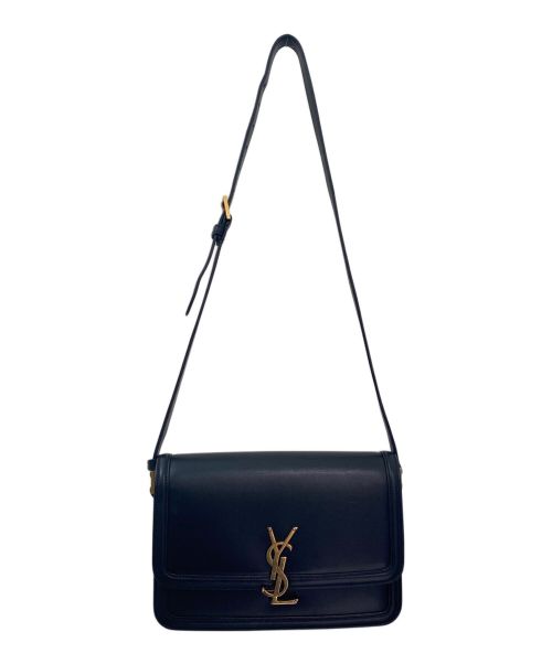 Saint Laurent Paris（サンローランパリ）Saint Laurent Paris (サンローランパリ) ソルフェリーノ ブラック サイズ:ミディアムの古着・服飾アイテム