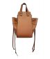 LOEWE (ロエベ) ハンモック ドローストリングバッグ ミニ ブラウン サイズ:mini/ミニ：187000円