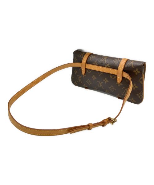 LOUIS VUITTON（ルイ ヴィトン）LOUIS VUITTON (ルイ ヴィトン) ポシェットマレル/ショルダーポーチ ブラウンの古着・服飾アイテム