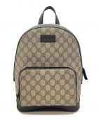 GUCCIグッチ）の古着「GGスプリーム スモールバックパック」｜ベージュ