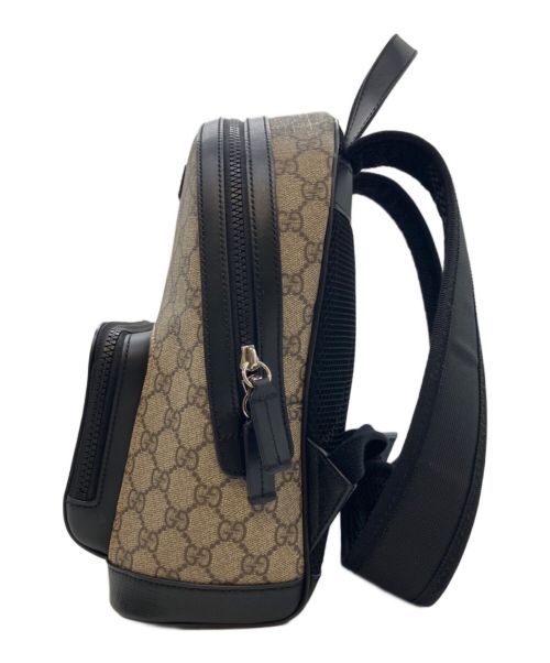 GUCCI（グッチ）GUCCI (グッチ) GGスプリーム スモールバックパック ベージュの古着・服飾アイテム