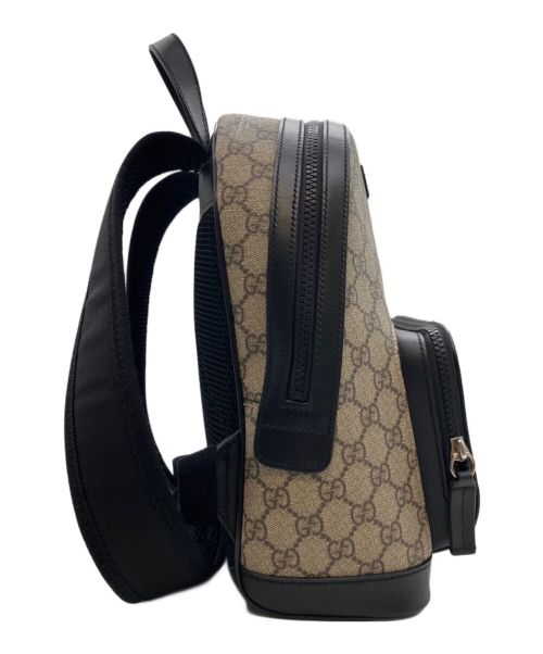 GUCCI（グッチ）GUCCI (グッチ) GGスプリーム スモールバックパック ベージュの古着・服飾アイテム
