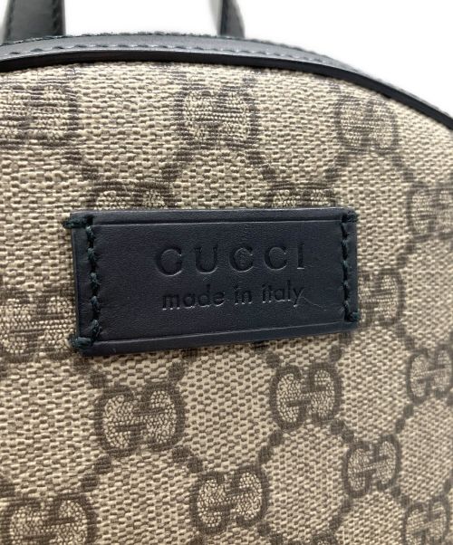 GUCCI（グッチ）GUCCI (グッチ) GGスプリーム スモールバックパック ベージュの古着・服飾アイテム