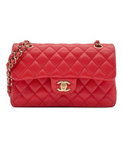 CHANEL（シャネル）CHANEL (シャネル) マトラッセ23/チェーンショルダーバッグ レッド サイズ:23の古着・服飾アイテム