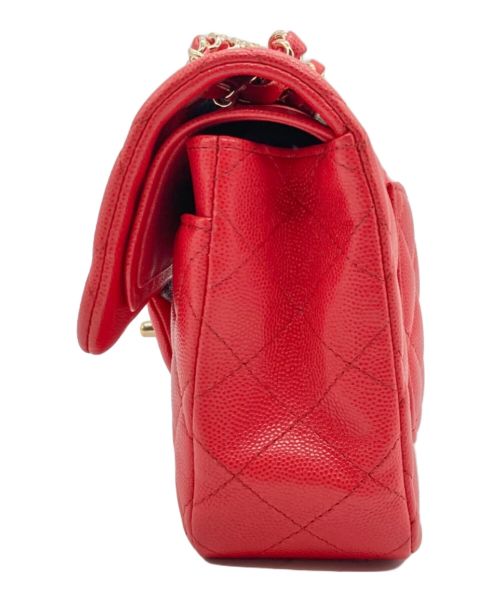 CHANEL（シャネル）CHANEL (シャネル) マトラッセ23/チェーンショルダーバッグ レッド サイズ:23の古着・服飾アイテム