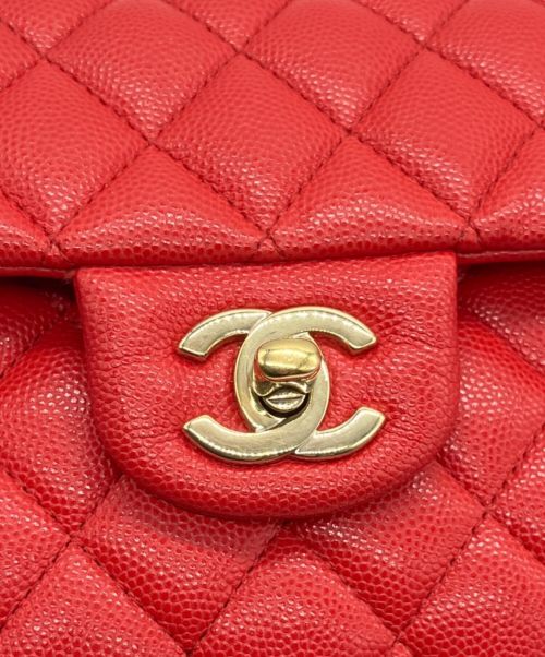 CHANEL（シャネル）CHANEL (シャネル) マトラッセ23/チェーンショルダーバッグ レッド サイズ:23の古着・服飾アイテム