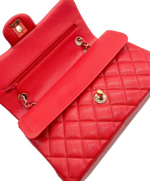 CHANEL（シャネル）CHANEL (シャネル) マトラッセ23/チェーンショルダーバッグ レッド サイズ:23の古着・服飾アイテム