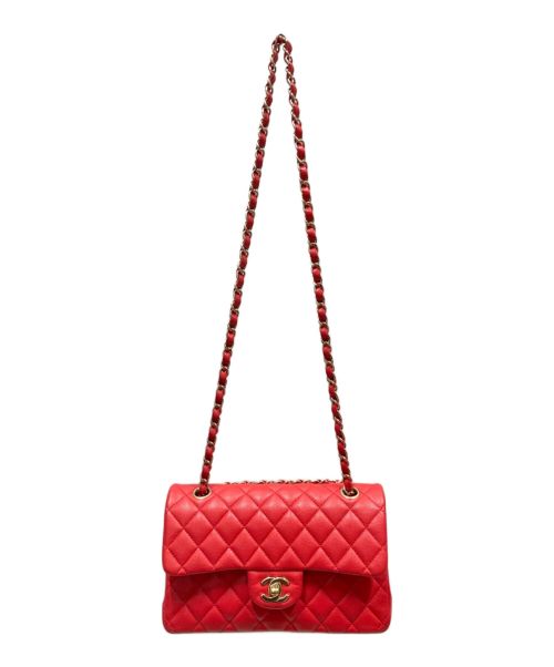 CHANEL（シャネル）CHANEL (シャネル) マトラッセ23/チェーンショルダーバッグ レッド サイズ:23の古着・服飾アイテム