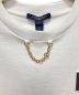 中古・古着 LOUIS VUITTON (ルイ ヴィトン) LVパッチクロップトップTシャツ ホワイト サイズ:S 未使用品：62000円