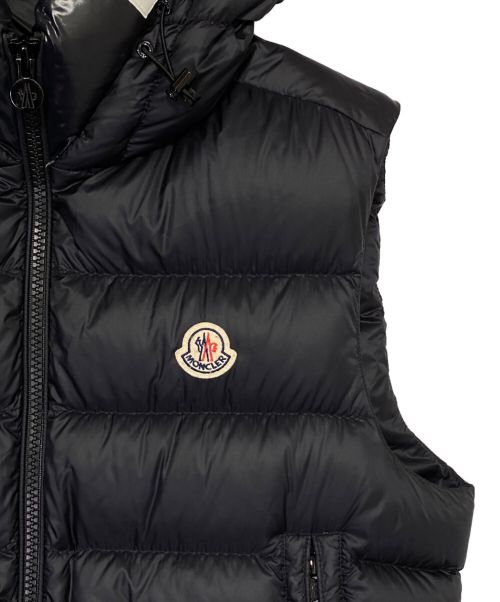 MONCLER（モンクレール）MONCLER (モンクレール) MONTREUIL/ダウンベスト ブラック サイズ:2の古着・服飾アイテム