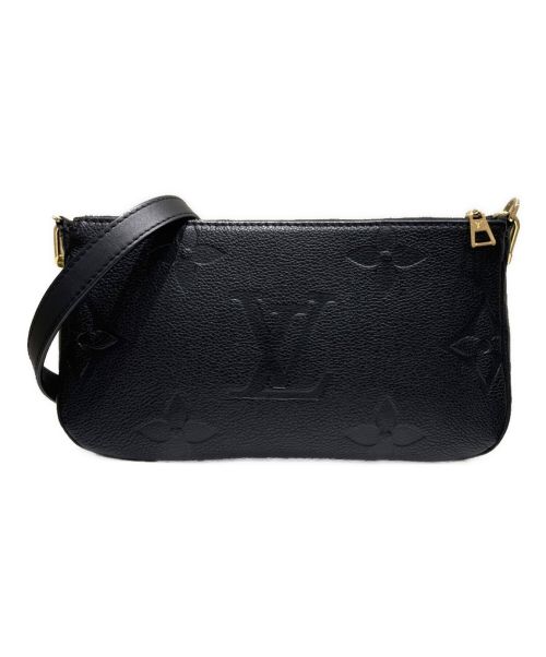 LOUIS VUITTON（ルイ ヴィトン）LOUIS VUITTON (ルイ ヴィトン) ミュルティ ポシェット アクセソワール ノワール サイズ:‐の古着・服飾アイテム