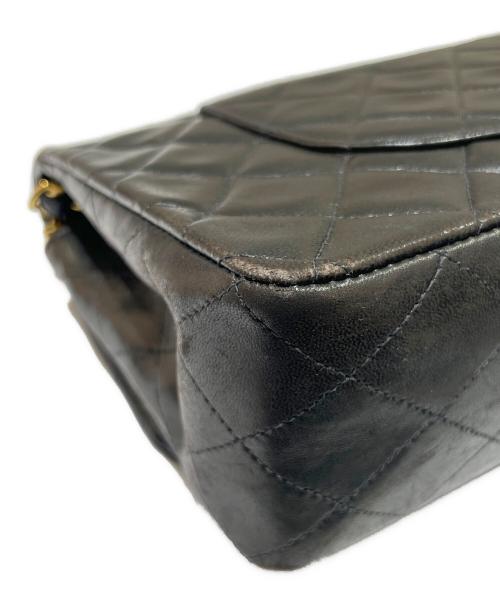 CHANEL（シャネル）CHANEL (シャネル) マトラッセ 25 Wフラップチェーンショルダーバッグ/ラムスキン ブラック サイズ:25の古着・服飾アイテム