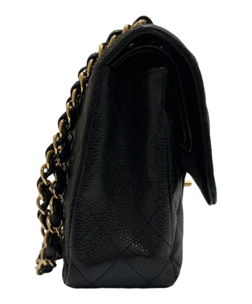 CHANEL（シャネル）CHANEL (シャネル) マトラッセ25/キャビアスキン ブラック×ゴールド サイズ:25の古着・服飾アイテム