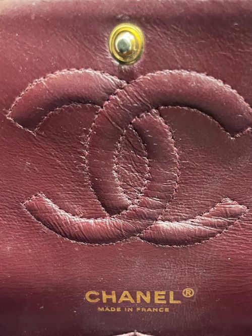 CHANEL（シャネル）CHANEL (シャネル) マトラッセ25/キャビアスキン ブラック×ゴールド サイズ:25の古着・服飾アイテム