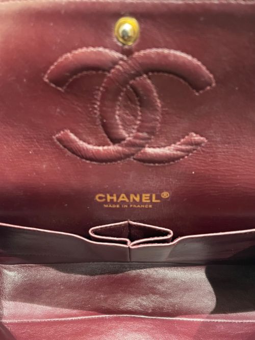 CHANEL（シャネル）CHANEL (シャネル) マトラッセ25/キャビアスキン ブラック×ゴールド サイズ:25の古着・服飾アイテム
