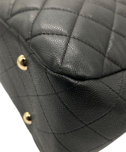 CHANEL（シャネル）CHANEL (シャネル) マトラッセ チェーントートバッグ ブラックの古着・服飾アイテム