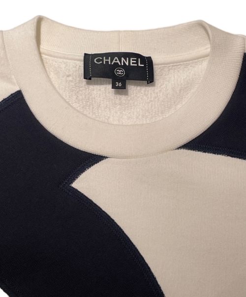 CHANEL（シャネル）CHANEL (シャネル) ココマーク スウェット ホワイト サイズ:36の古着・服飾アイテム