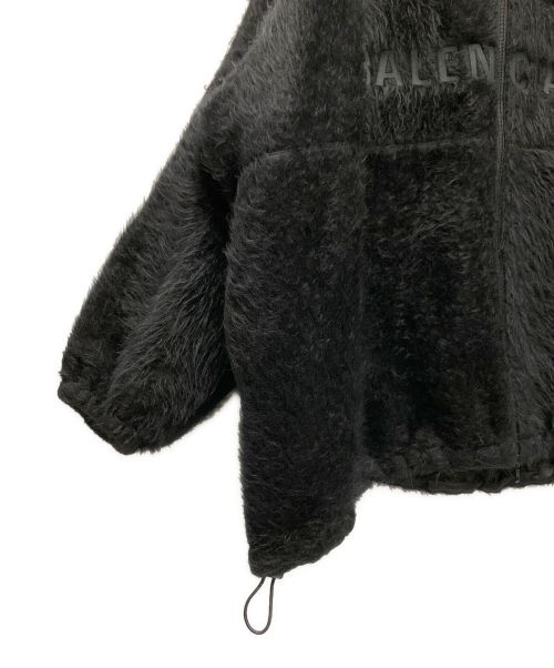 BALENCIAGA（バレンシアガ）BALENCIAGA (バレンシアガ) フロントロゴジップファージャケット ブラック サイズ:44の古着・服飾アイテム