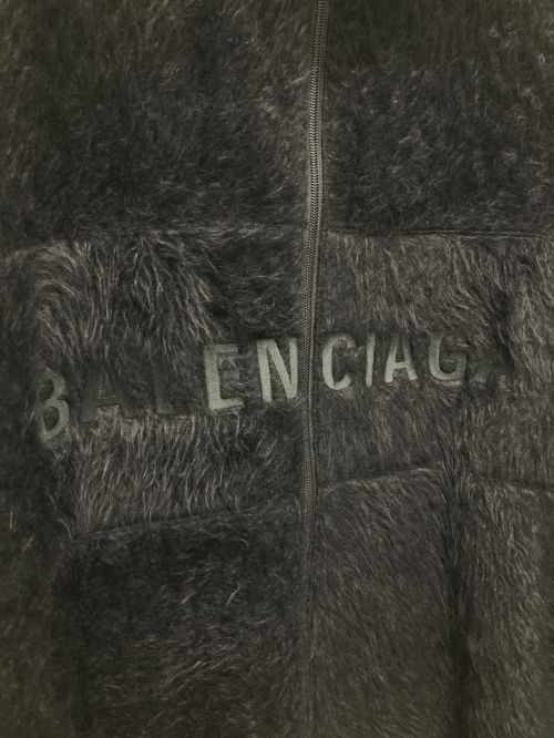 BALENCIAGA（バレンシアガ）BALENCIAGA (バレンシアガ) フロントロゴジップファージャケット ブラック サイズ:44の古着・服飾アイテム