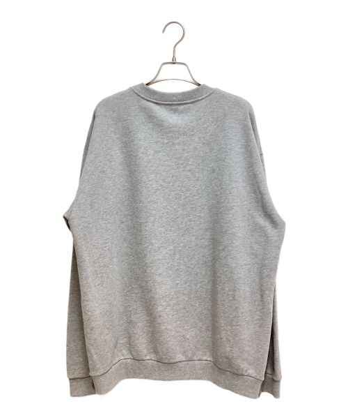 CELINE（セリーヌ）CELINE (セリーヌ) ロゴクルーネックスウェット グレー サイズ:XLの古着・服飾アイテム