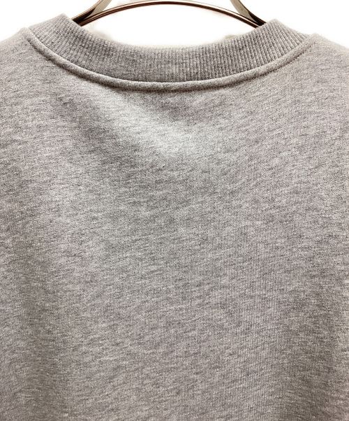 CELINE（セリーヌ）CELINE (セリーヌ) ロゴクルーネックスウェット グレー サイズ:XLの古着・服飾アイテム