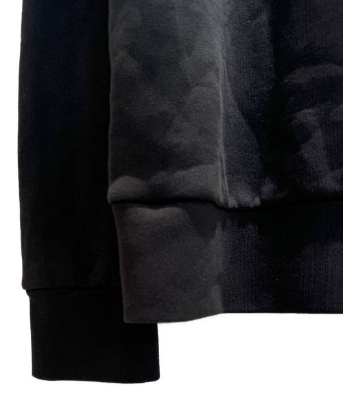 MONCLER（モンクレール）MONCLER (モンクレール) ロゴワッペンスウェット ブラック サイズ:XLの古着・服飾アイテム