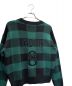 中古・古着 Christian Dior (クリスチャン ディオール) ジャディオールニット グリーン×ブラック サイズ:38：78000円