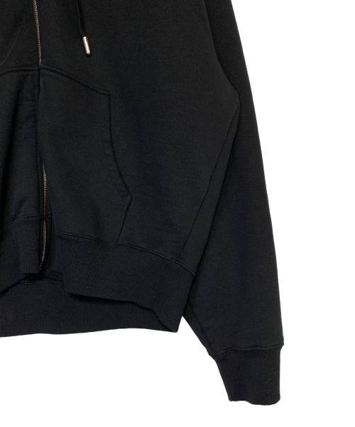 AMIPARIS（アミパリス）AMIPARIS (アミパリス) ハートロゴジップパーカー ブラック サイズ:XXLの古着・服飾アイテム