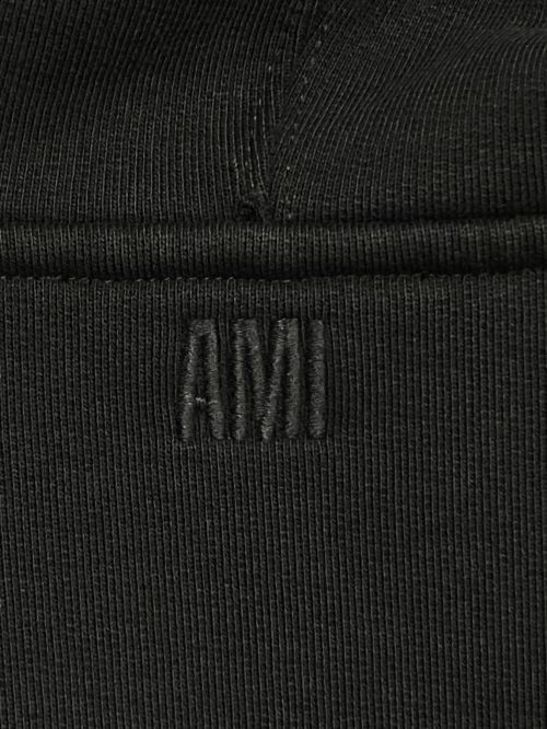 AMIPARIS（アミパリス）AMIPARIS (アミパリス) ハートロゴジップパーカー ブラック サイズ:XXLの古着・服飾アイテム