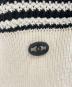 中古・古着 CHANEL (シャネル) シルク混チルデンニット アイボリー×ブラック サイズ:34：70000円