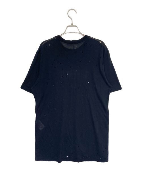GIVENCHY（ジバンシィ）GIVENCHY (ジバンシィ) ダメージロゴTシャツ ブラック サイズ:XSの古着・服飾アイテム
