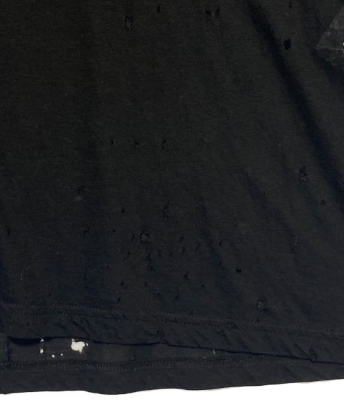 GIVENCHY（ジバンシィ）GIVENCHY (ジバンシィ) ダメージロゴTシャツ ブラック サイズ:XSの古着・服飾アイテム