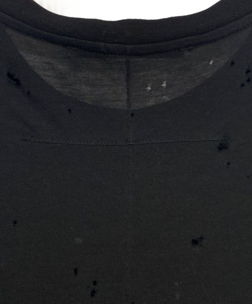 GIVENCHY（ジバンシィ）GIVENCHY (ジバンシィ) ダメージロゴTシャツ ブラック サイズ:XSの古着・服飾アイテム