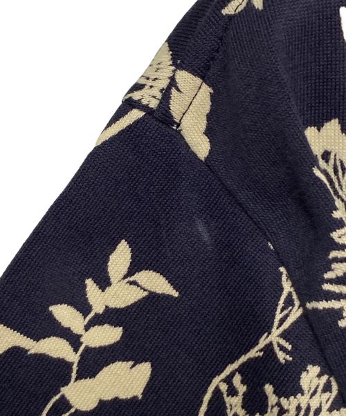 LOUIS VUITTON（ルイ ヴィトン）LOUIS VUITTON (ルイ ヴィトン) LVリーフディスチャージTシャツ ネイビー サイズ:XSの古着・服飾アイテム